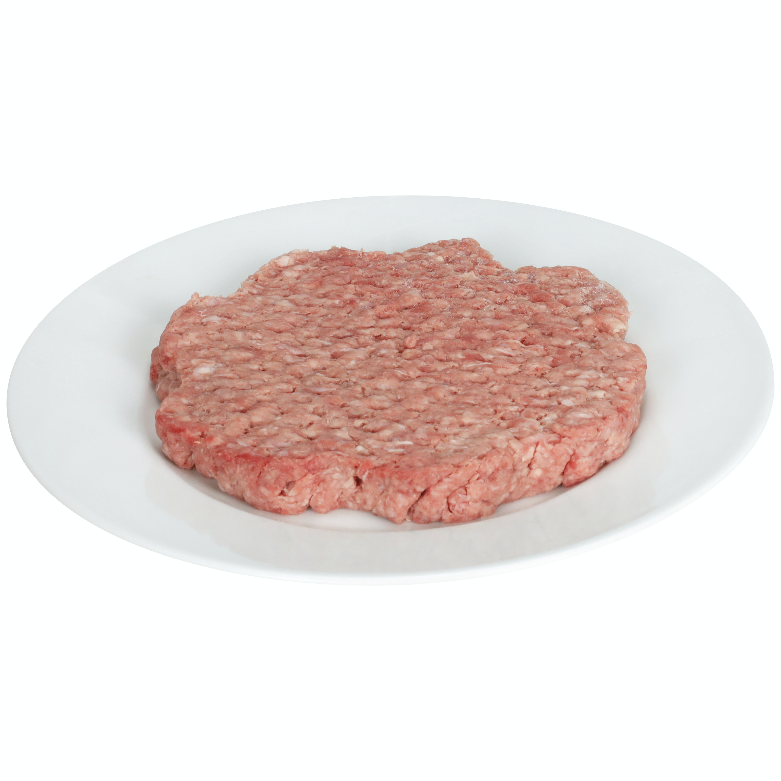 Patty Ground Beef Black Angus Silvermedal 10 Pound Each - 1 Per Case.
