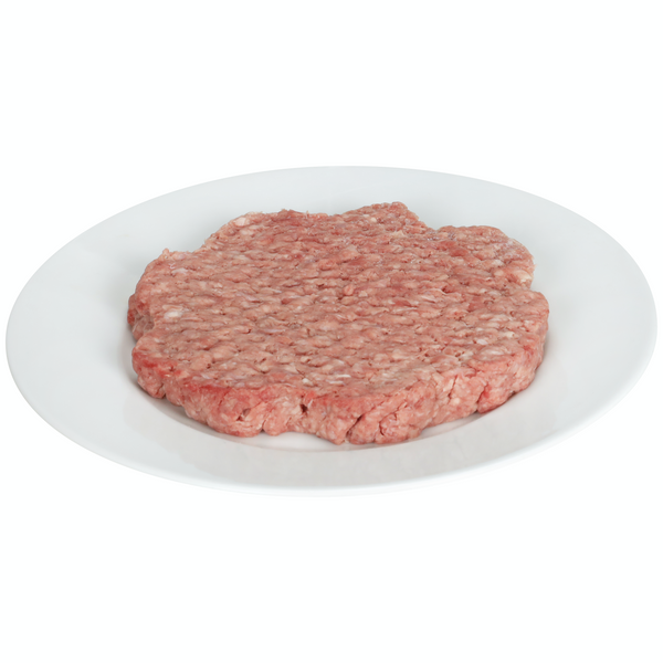 Patty Ground Beef Black Angus Silvermedal 10 Pound Each - 1 Per Case.