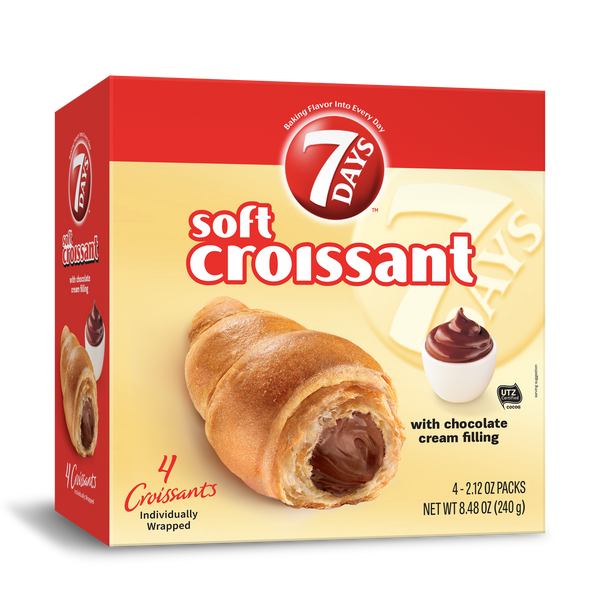 Days Multipack Croissant Chocolate 8.48 Ounce Size - 4 Per Case.