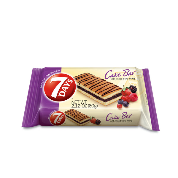 Days Cake Bar Mixed Berry 2.12 Ounce Size - 96 Per Case.
