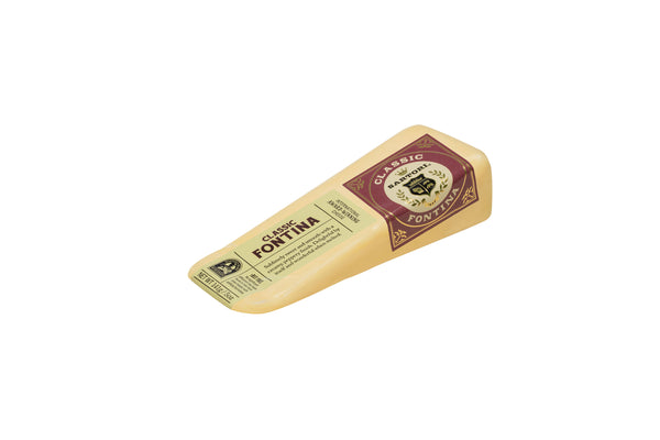 Cheese Fontina Wedge 5 Ounce Size - 12 Per Case.