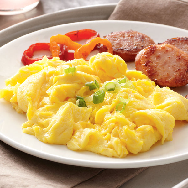 Liquid Breakfast Blend Scrambled Egg Mix 2 Pound Each - 15 Per Case.
