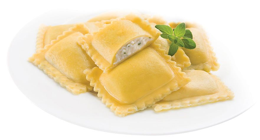 Seviroli Foods Italian Feast Ravioli Medium Square 5 Pound Each - 2 Per Case.