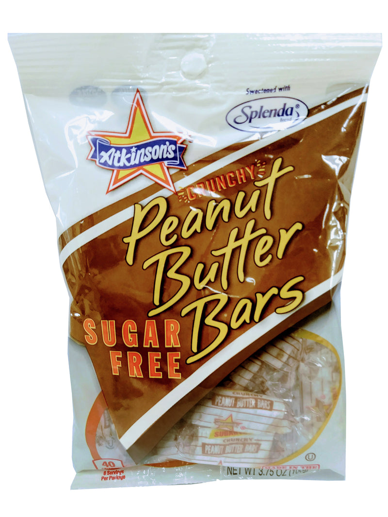 Peanut Butter Bars (Peg Bag) 3.75 Ounce Size - 12 Per Case.