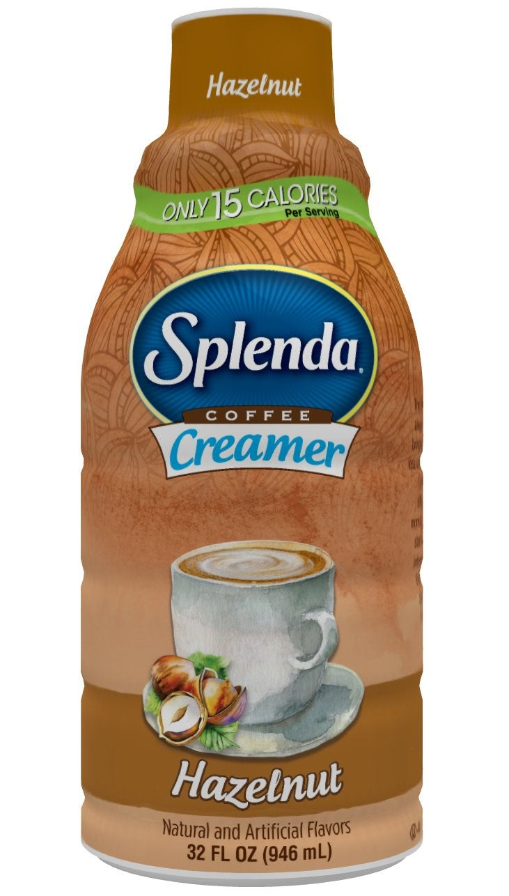 Splenda Hazelnut Creamer 32 Fluid Ounce - 6 Per Case.
