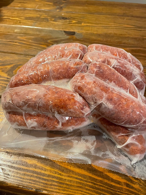 Lillie's Q Beef And Pork Pimento Cheese Hotlinksausage 3 Pound Each - 4 Per Case.