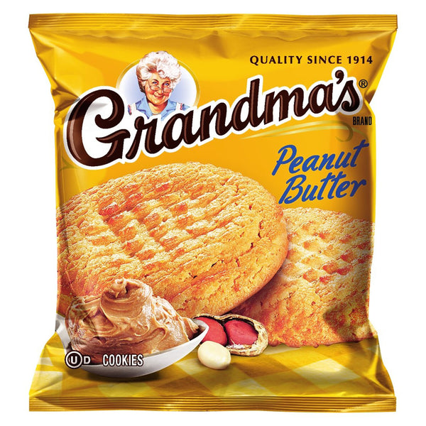Peanut Butter Big Cookie 2.5 Ounce Size - 60 Per Case.