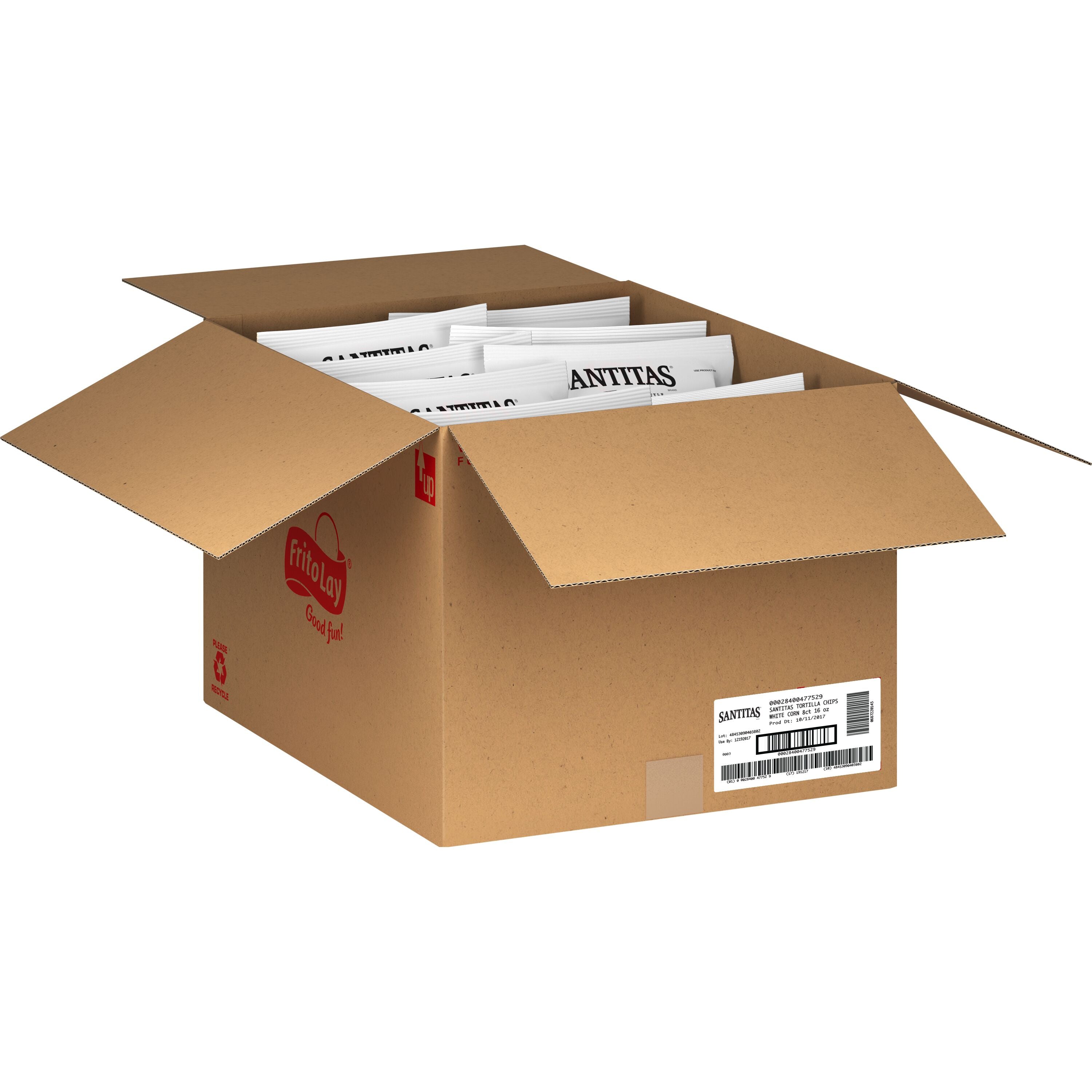 Bulk Santitas Wh 16 Ounce Size - 8 Per Case.