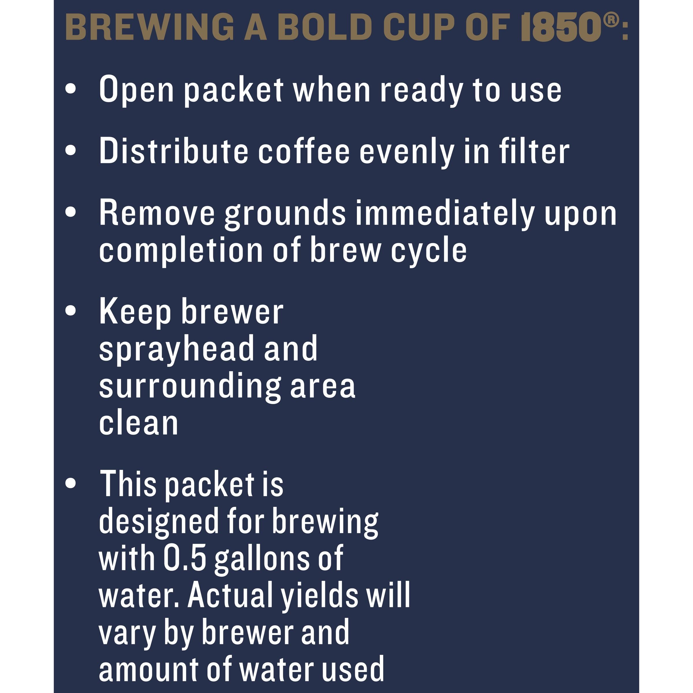 Folgers Pioneer Blend 2.5 Ounce Size - 1 Per Case.