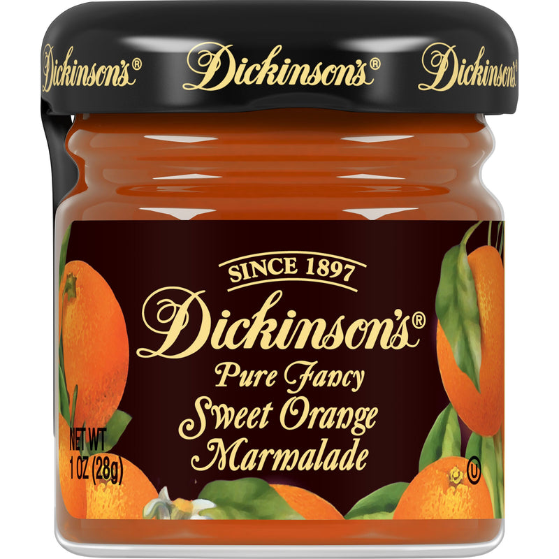 Dickinson Orange Marmalade 1 Ounce Size - 4.5 Pound Per Case.