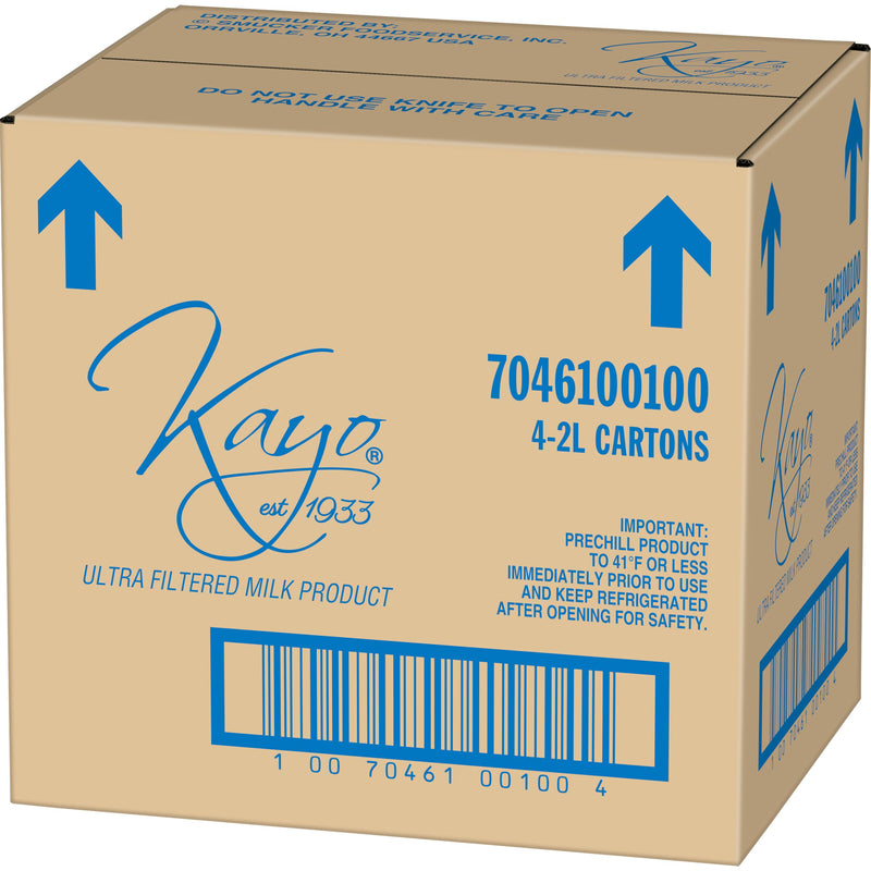 Kayo Ultra Filtered Milk 2 Liter - 4 Per Case.