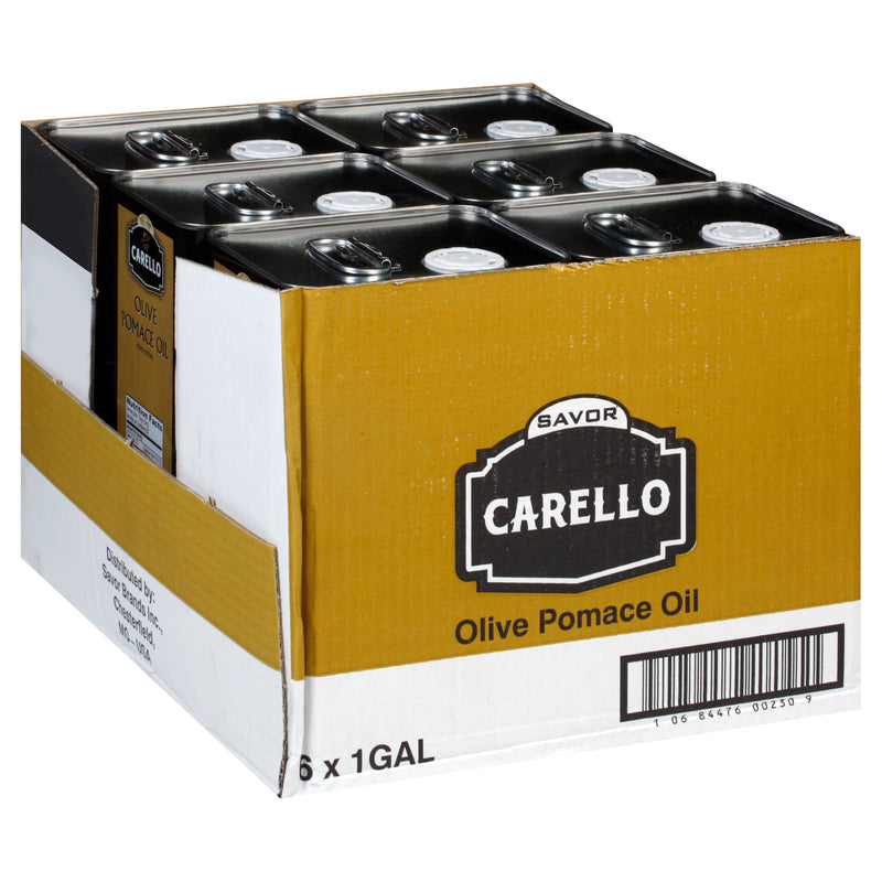 Oil Olive Pomace Tin 1 Gallon - 6 Per Case.