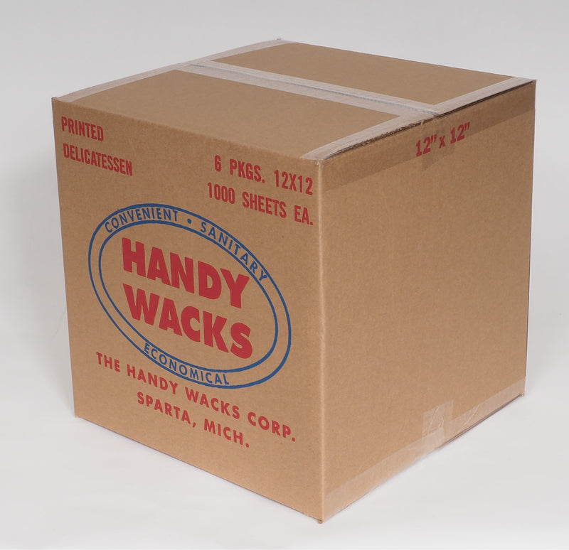 Handy Wacks Checkerboard Black 2"x2"x5" 1000 Count Packs - 6 Per Case.
