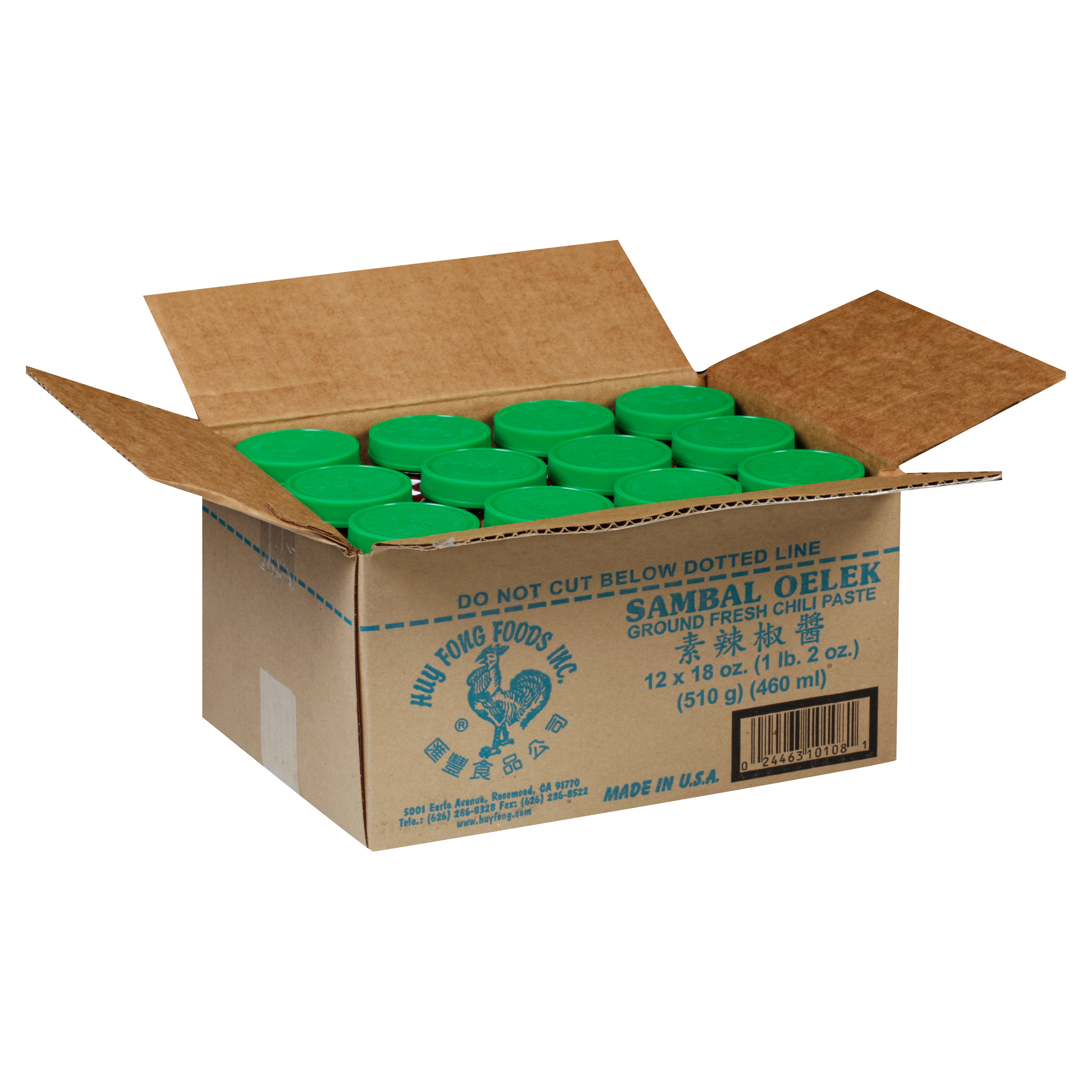 Sambal Oelek 18 Ounce Size - 12 Per Case.