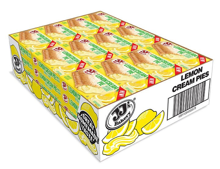 Jj's Bakery Lemon Cream Pie4 Ounce Size - 48 Per Case.