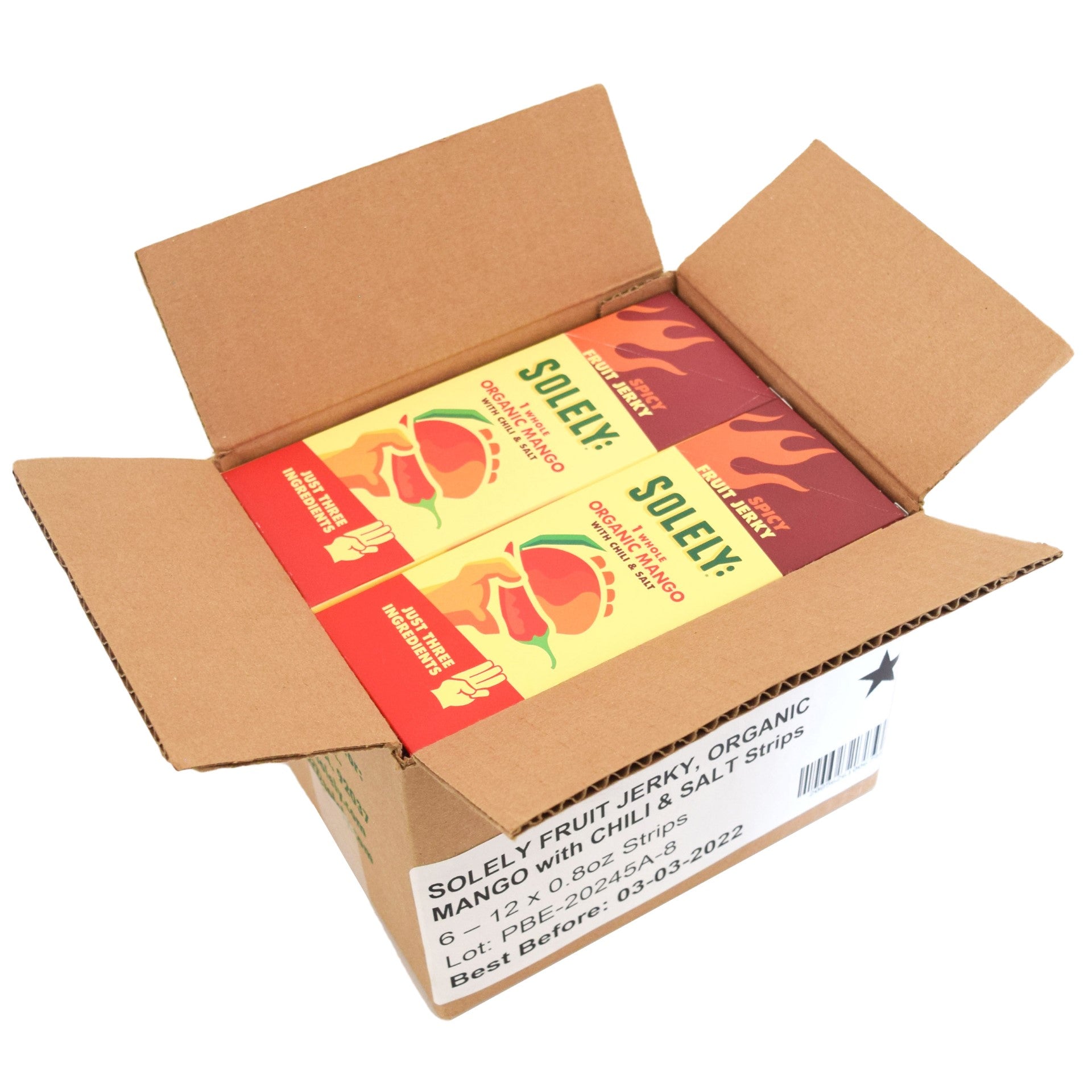 Fruit Jerky Mango Chili 0.8 Ounce Size - 72 Per Case.