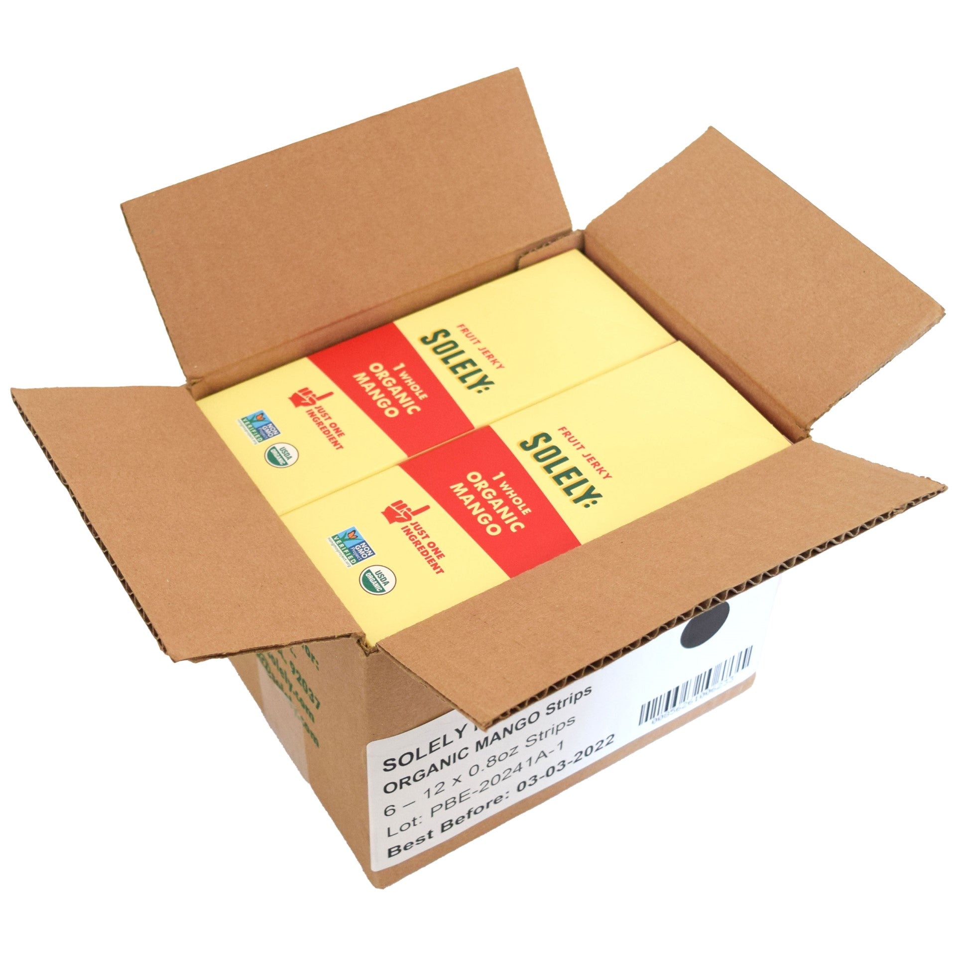 Fruit Jerky Mango 0.8 Ounce Size - 72 Per Case.