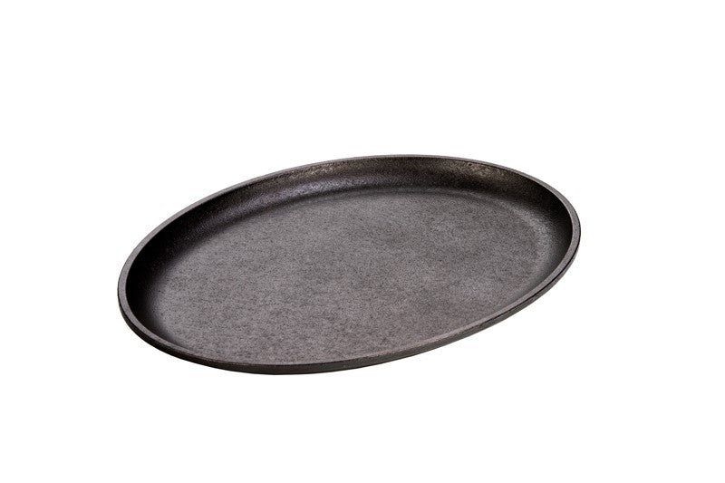 Lodge Oval Cast Iron Preseasoned Griddle Ea 1 Each - 3 Per Case.