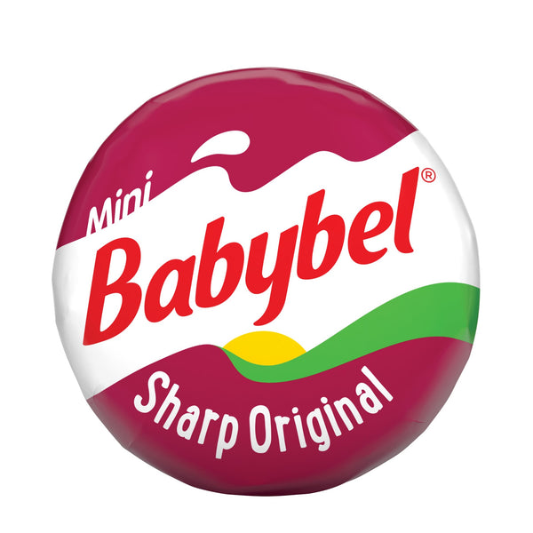 Mini Babybel Mini Babybel Sharp Original 4.23 Ounce Size - 12 Per Case.
