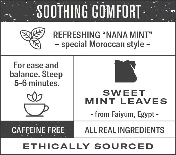 Numi Moroccan Mint Herbal Tea 18 Each - 6 Per Case.