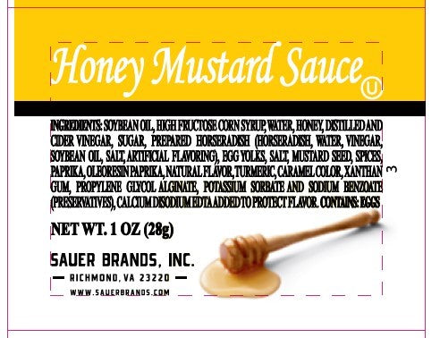 Mustard Honey Cup 1 Ounce Size - 6.244 Pound Per Case.
