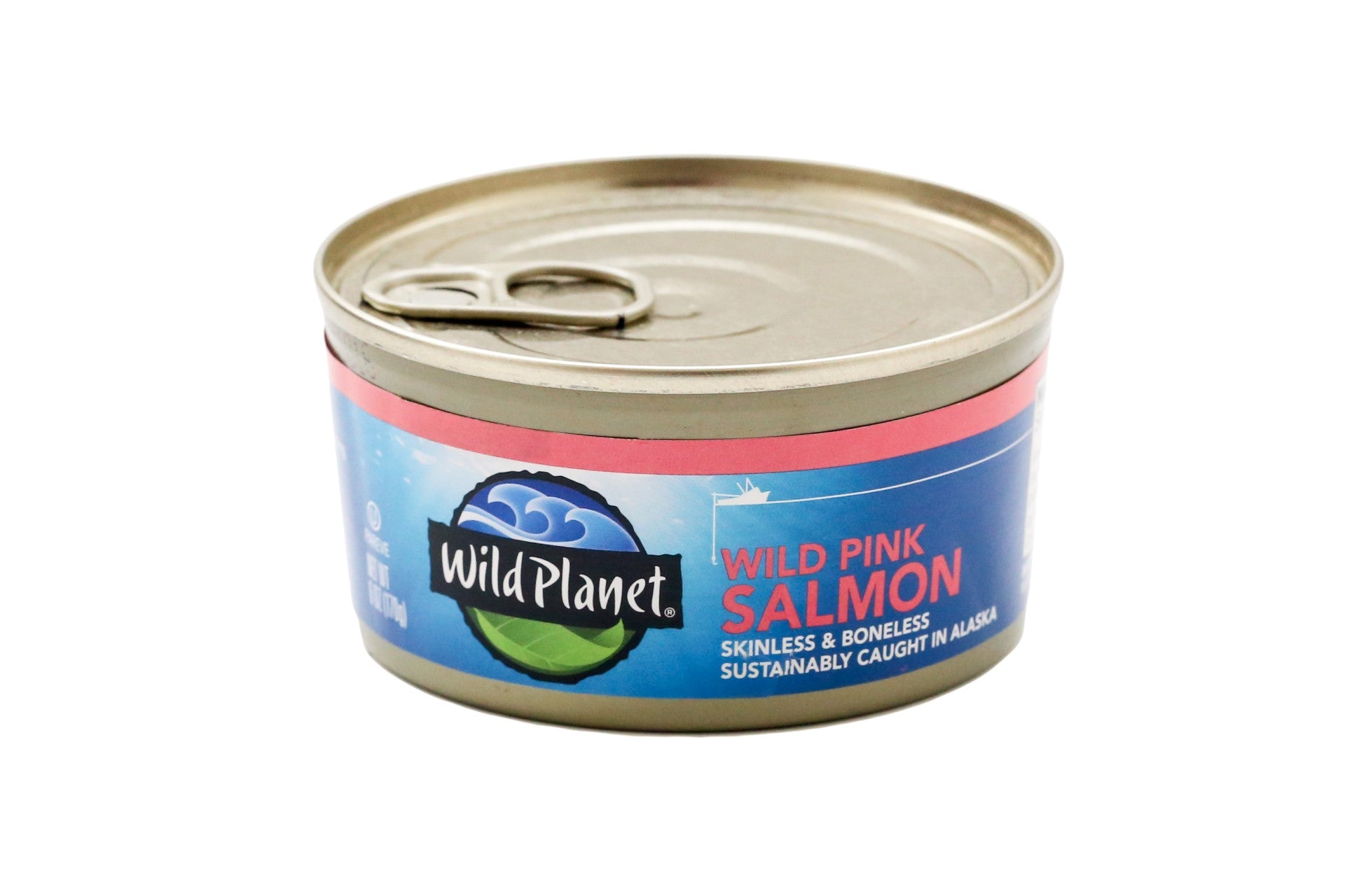 Wild Planet Foods Pink Salmon 6 Ounce Size - 12 Per Case.