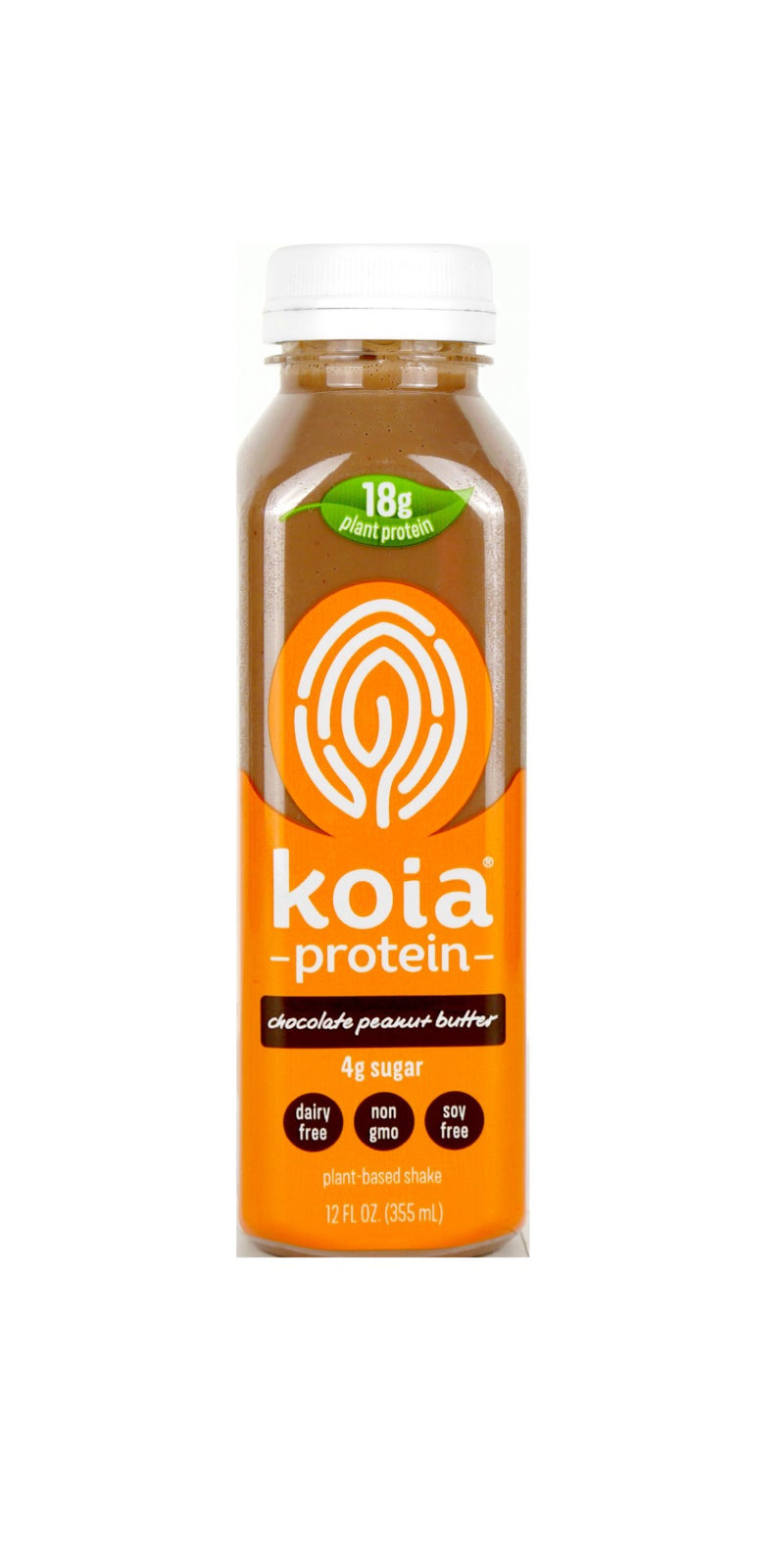 Koia Chocolate Peanut Butter Protein Drink 1 Each - 6 Per Case.