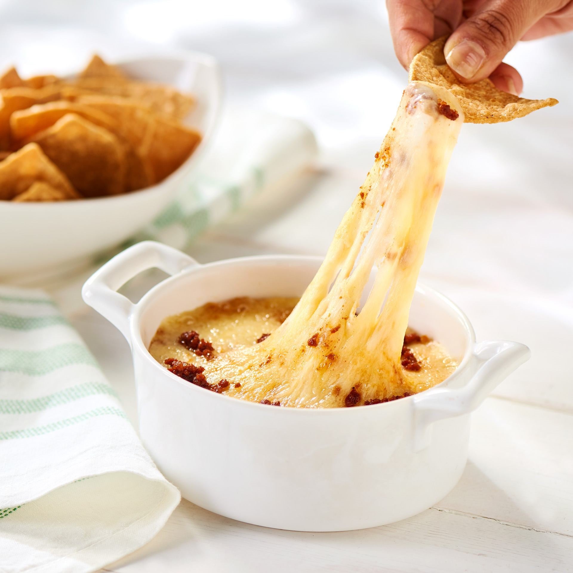 Shredded Queso Chihuahua 5 Pound Each - 4 Per Case.