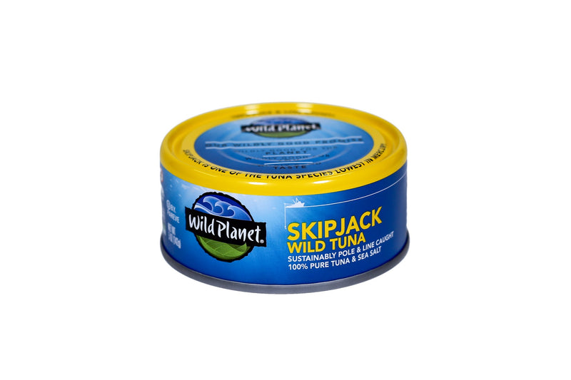 Wild Planet Foods Skipjack Light Tuna 5 Ounce Size - 12 Per Case.