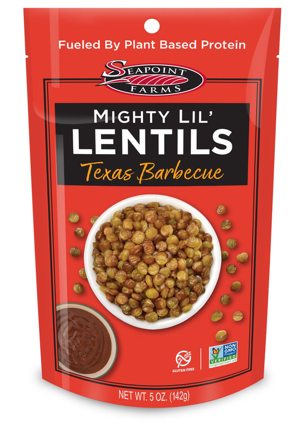 Mighty Lil' Lentils Barbeque 0.313 Pound Each - 12 Per Case.