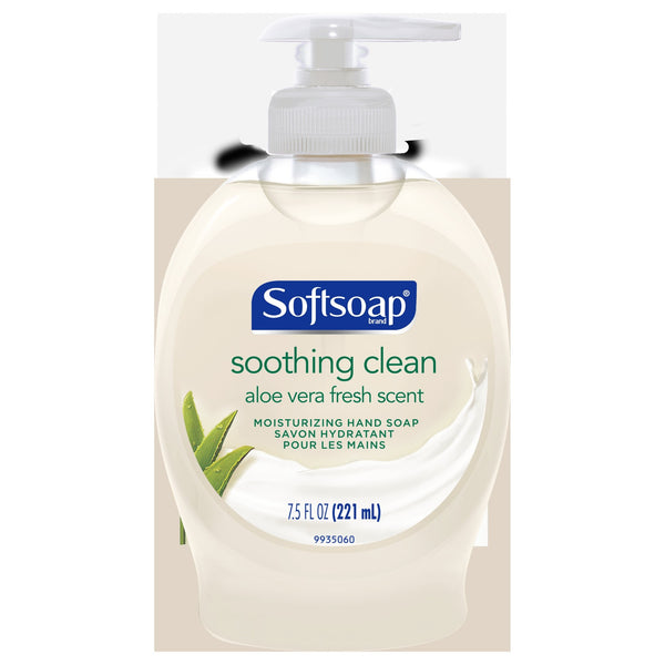 Softsoap Liquid Hand Soap Aloe 7.5 Ounce Size - 6 Per Case.