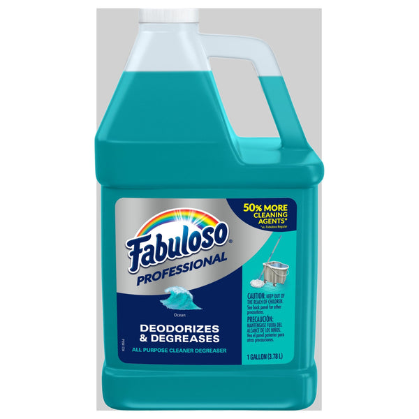 Fabuloso All Purpose Cleaner Ocean 128 Ounce Size - 4 Per Case.