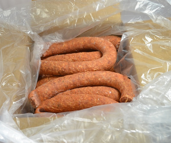 Eddy Pork & Beef Ropesmoked Sausage 10 Pound Each - 1 Per Case.