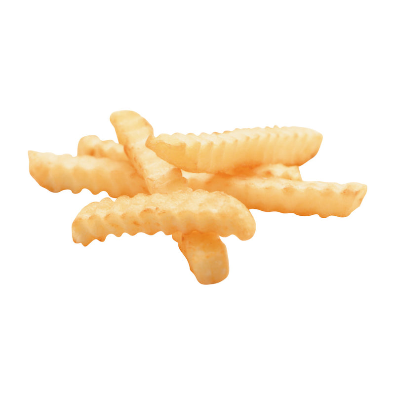 Simplot Classic Fries 6" Premium Crinkle Cut Fries 4.5 Pound Each - 6 Per Case.
