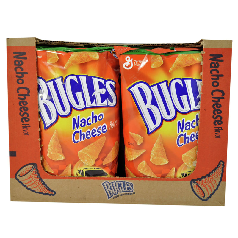Bugles Snack Nacho 7.5 Ounce Size - 8 Per Case.