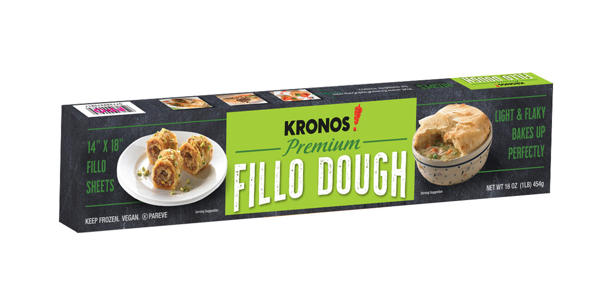 Fillo Dough Sheets 1 Pound Each - 12 Per Case.