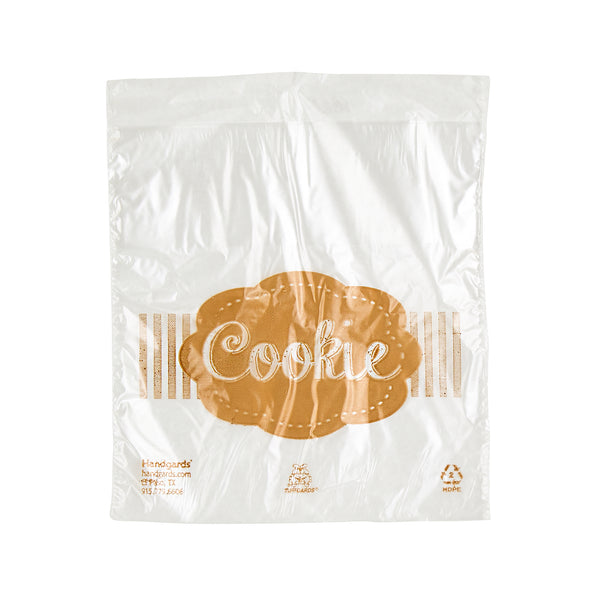 Bag High Density Saddle Printed Cookie Bag 2000 Each - 1 Per Case.