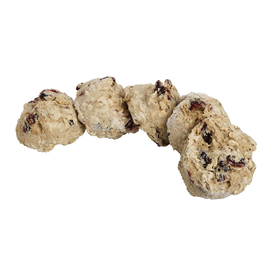 Cranberry Oatmeal Frozen Cookie Dough 1.33 Ounce Size - 240 Per Case.