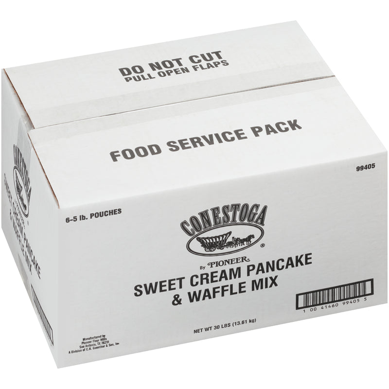 Conestoga Sweet Cream Pancake And Waffle Mix 5 Pound Each - 6 Per Case.
