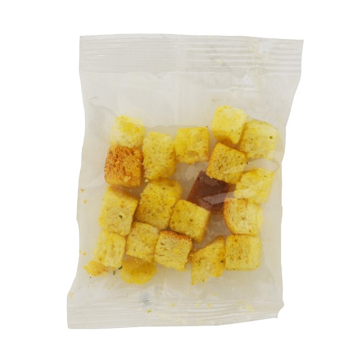 Sugar Foods Seasoned Crouton 0.25 Ounce Size - 250 Per Case.