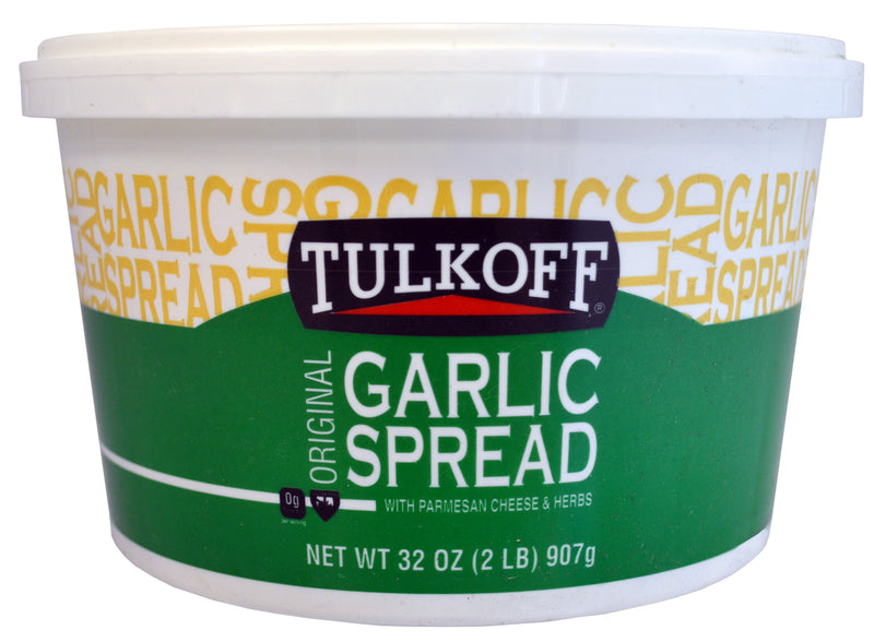 Tulkoff® Original Garlic Spread 2 Pound Each - 6 Per Case.