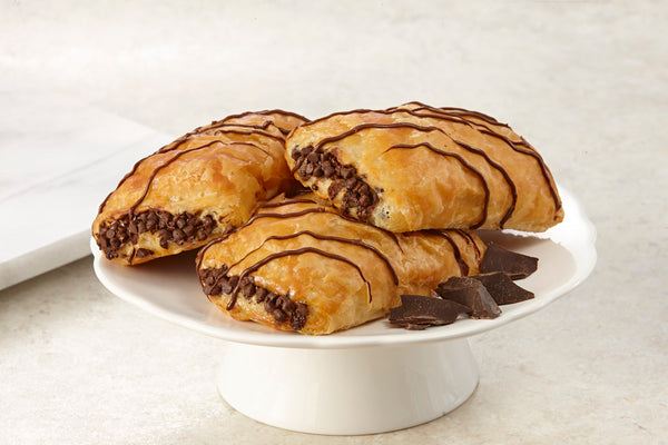 Vie De France Pre Proof Chocolate Croissant 3.5 Ounce Size - 72 Per Case.