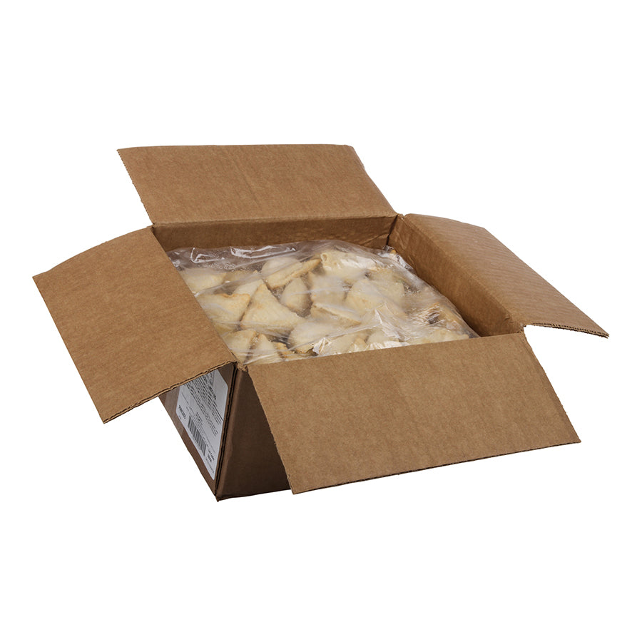 Monsoon Kitchens Large Vegetable Samosa, 4 Pounds Each - 2 Per Case.