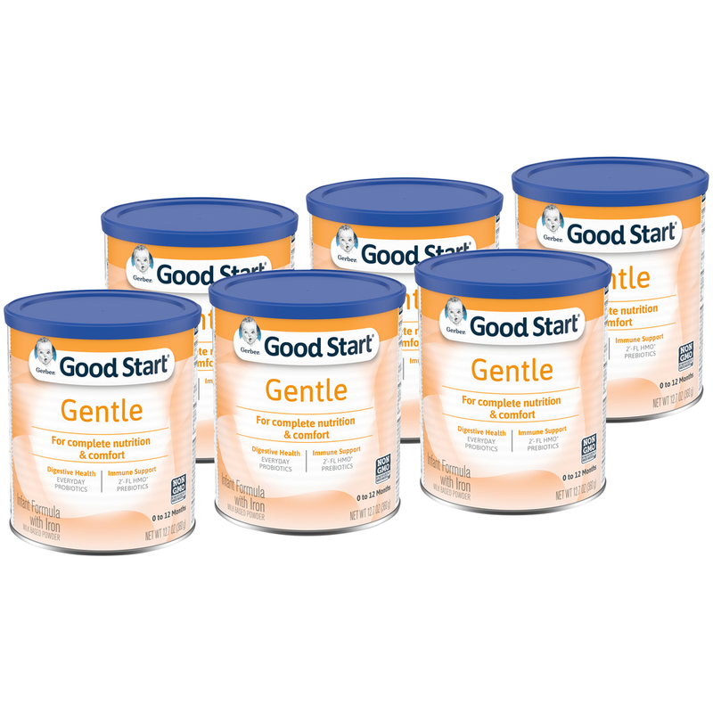 Gerber Good Start Gentlepro Non Gmo Powder Infant Formula Stage 12.7 Ounce Size - 6 Per Case.