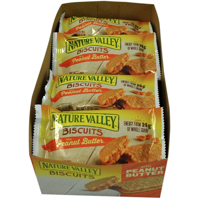 Nature Valley™ Biscuits Snack Peanut Butter 21.6 Ounce Size - 6 Per Case.