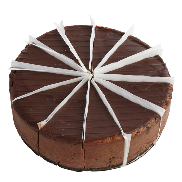 Lawler's Inch Chocolate Ganache Cheesecakecolossal Cut 108 Ounce Size - 4 Per Case.
