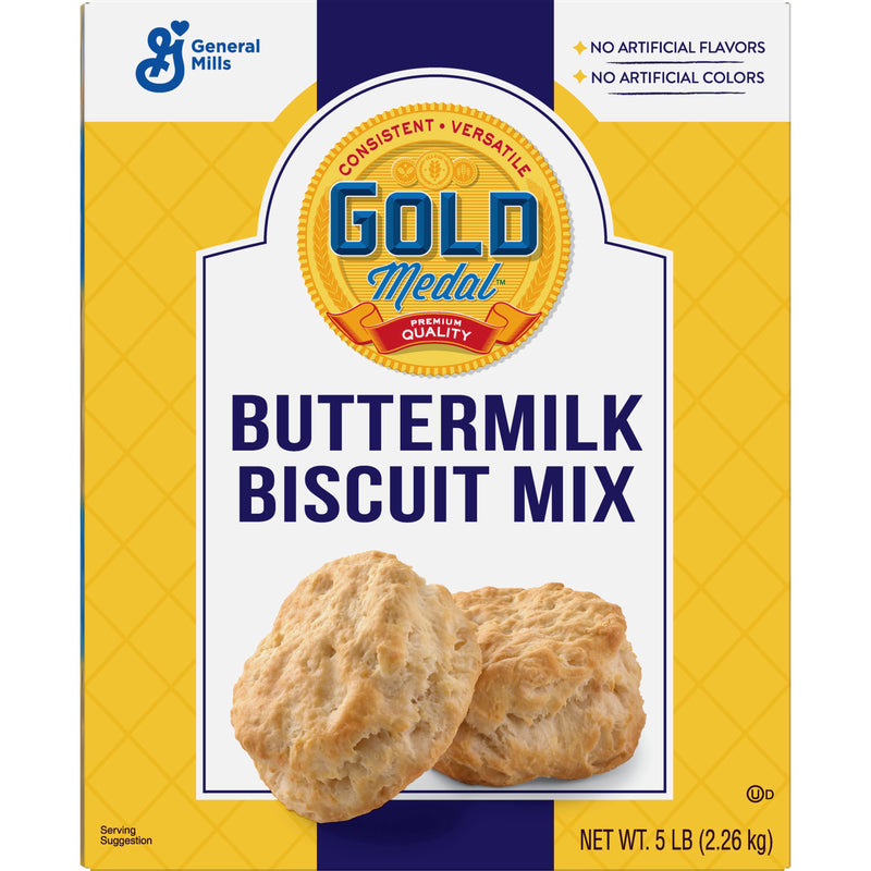 Gold Medal™ Biscuit Mix Buttermilk 5 Pound Each - 6 Per Case.