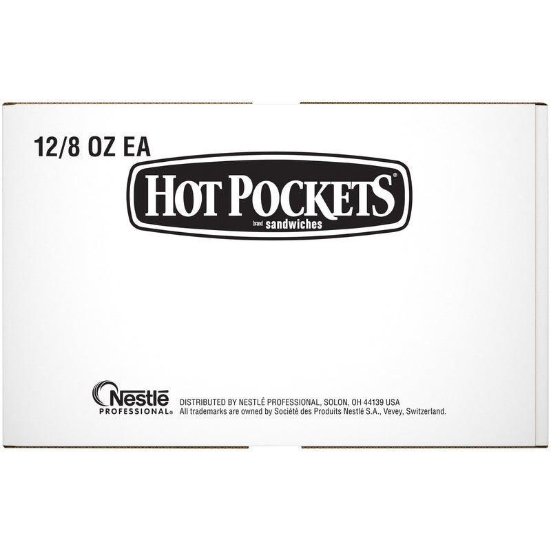 Hot Pockets Pepperoni Pizza Stuffed Sandwich 8 Ounce Size - 12 Per Case.