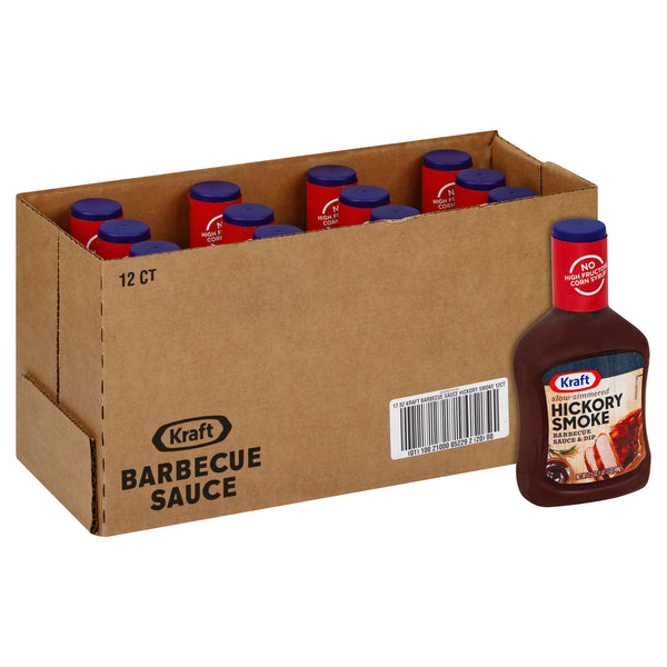 Kraft Hickory Barbecue Sauce, 1.093 Pound Each - 12 Per Case.