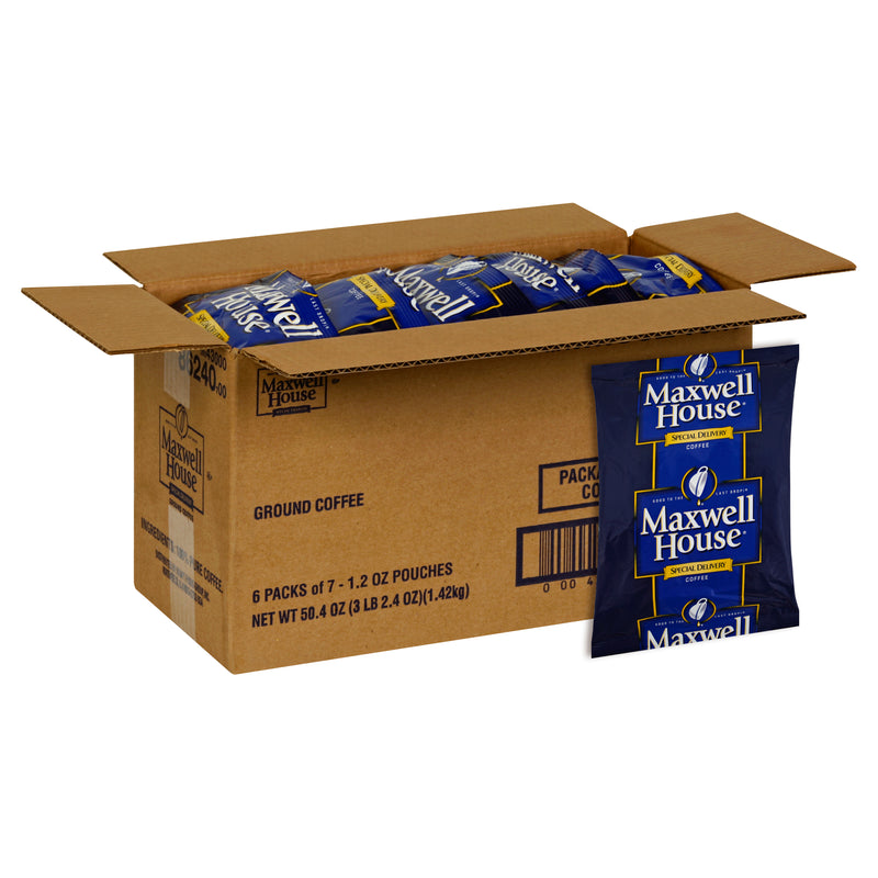 Maxwell House Office Coffee Service Coffee Filter Pack, 3.15 Pound Each - 1 Per Case.